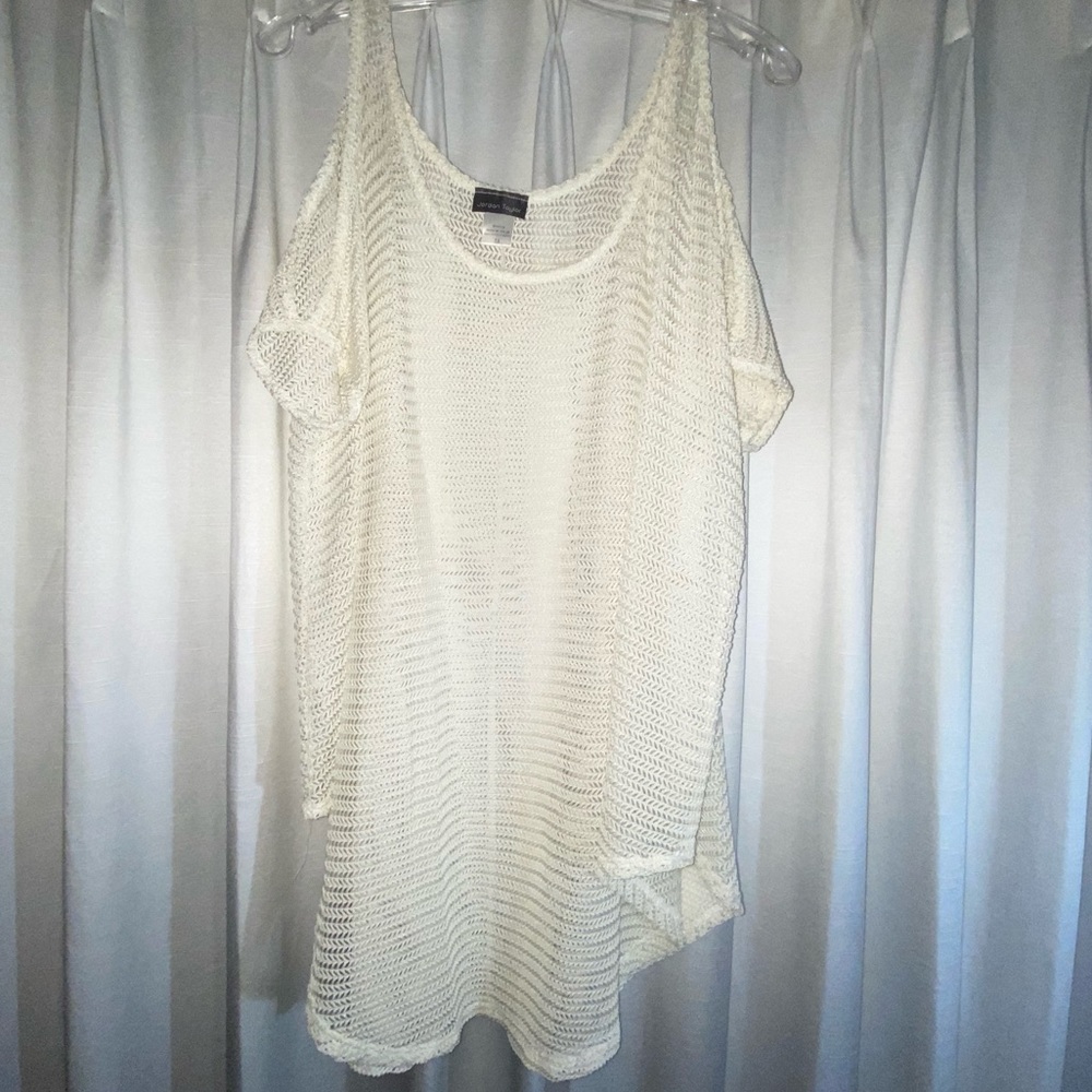 Cold Shoulder Swimsuit Coverup